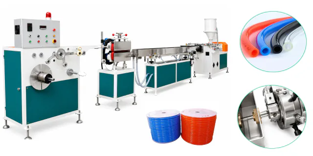 PU TPU flexible hose and pipe extrusion line