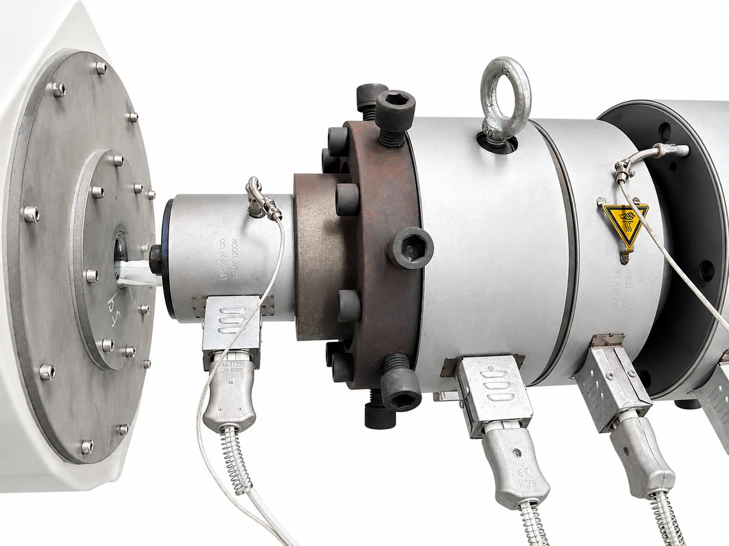 PMMA PC ABS pipe extrusion die head and mould
