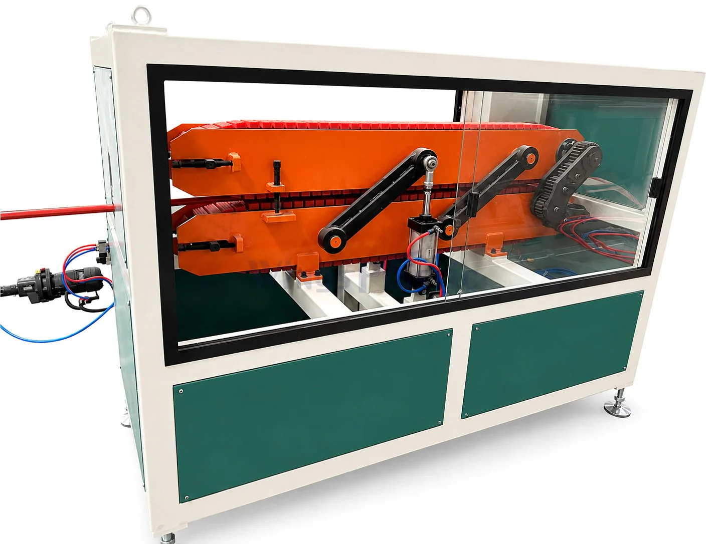 HDPE bundle pipe haul-off machine