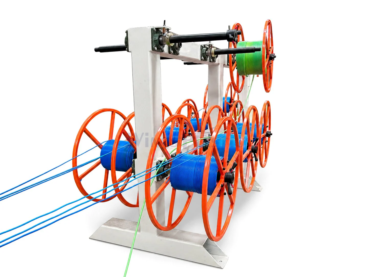 HDPE bundle pipe inner tube uncoiler