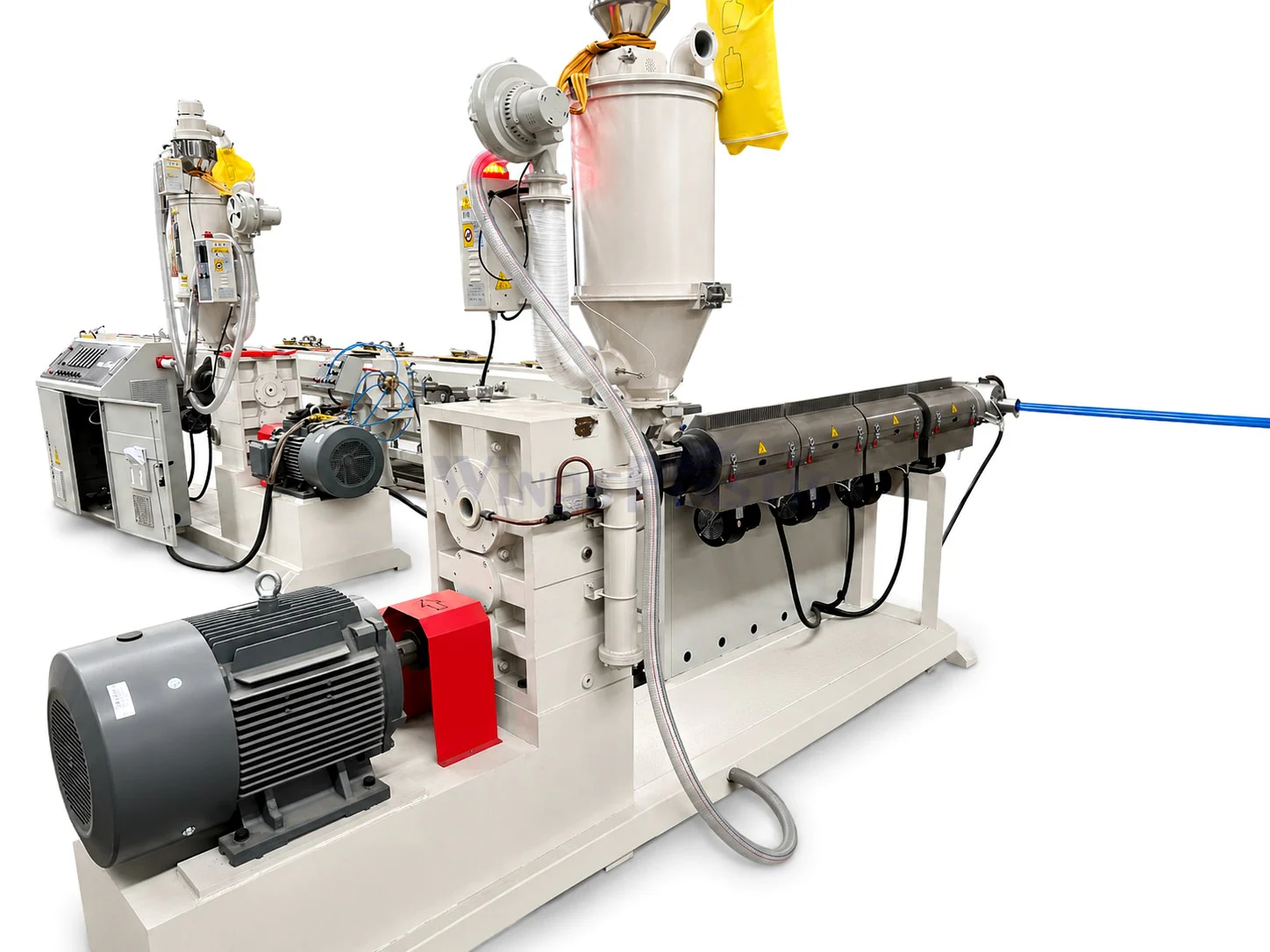 HDPE bundle pipe outer sheath single screw extruder