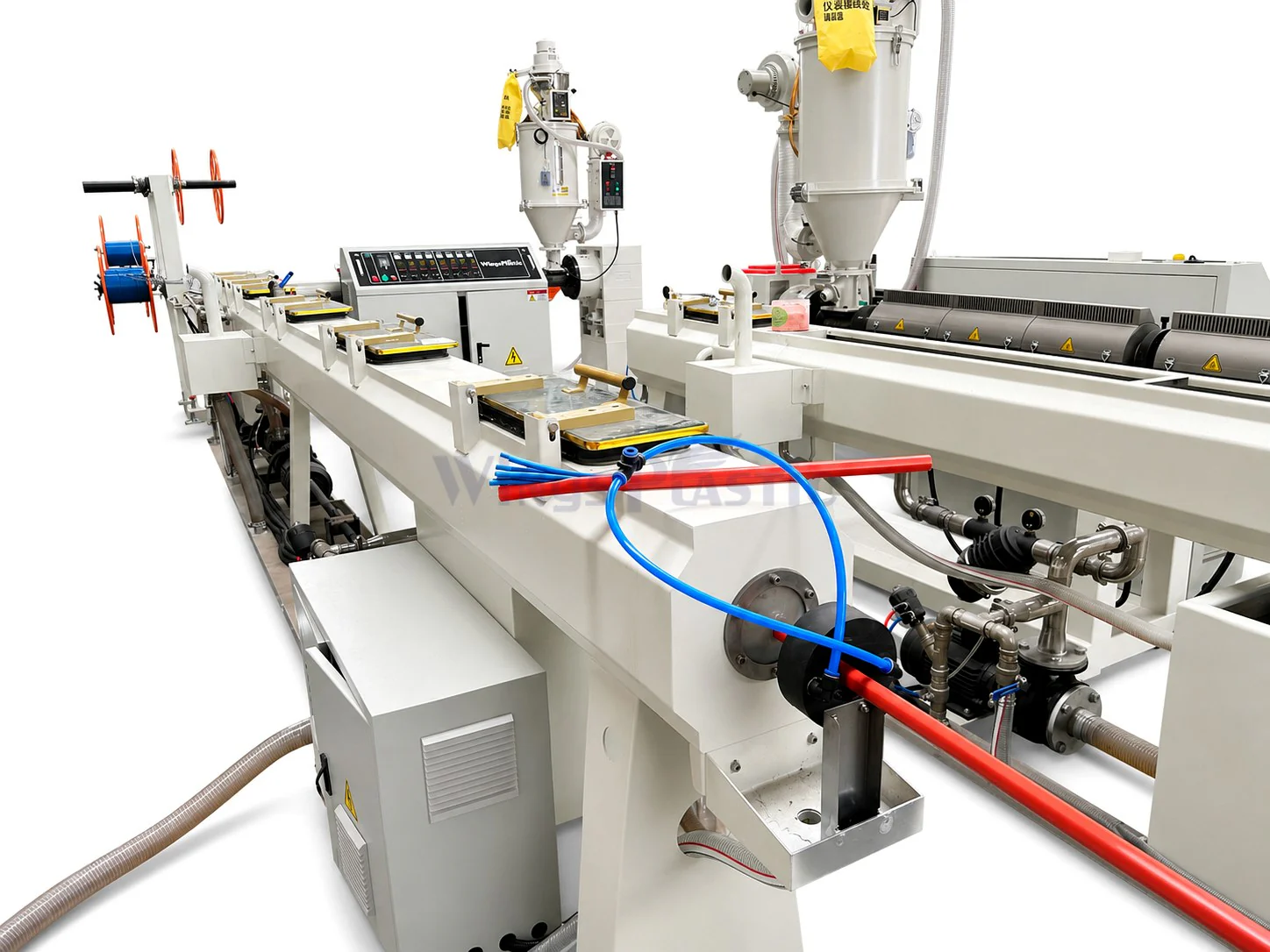 HDPE bundle pipe vacuum calibration tank