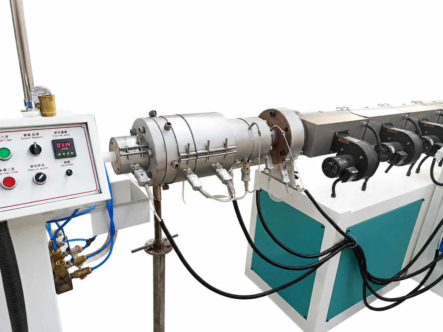 PERT PEX heating pipe extrusion die head