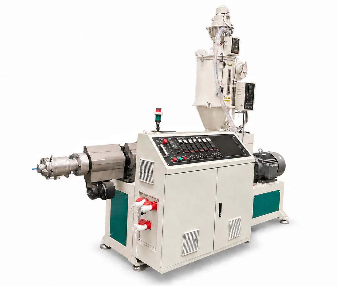 Single screw extruder for PERT PEX underfloor heating pipe
