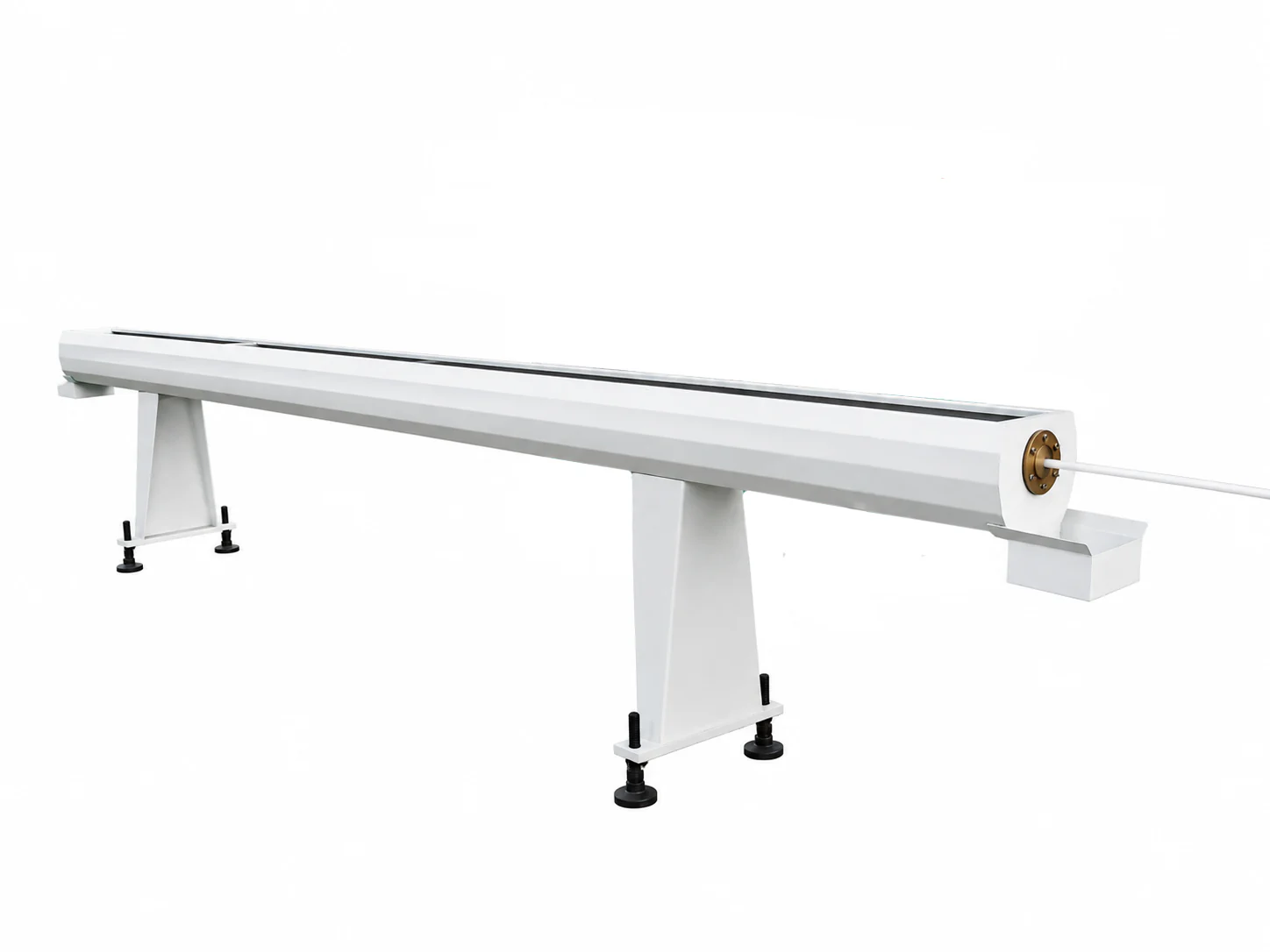 Spray cooling tank for PERT PEX underfloor heating pipe