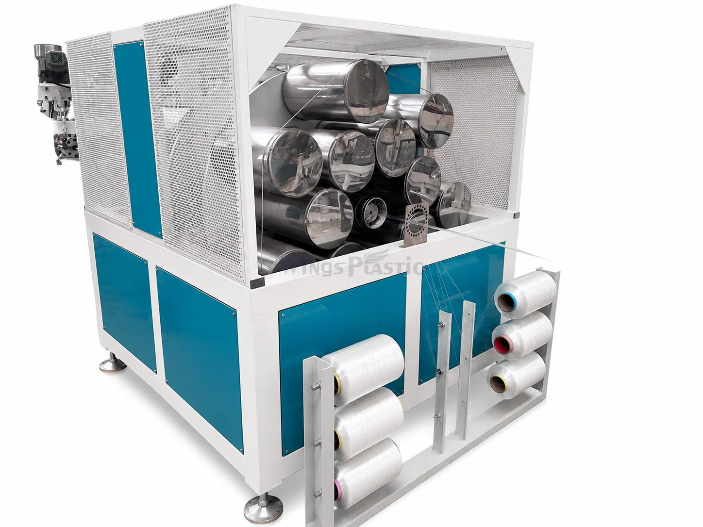 Fiber braiding machine for PVC reinforced hose