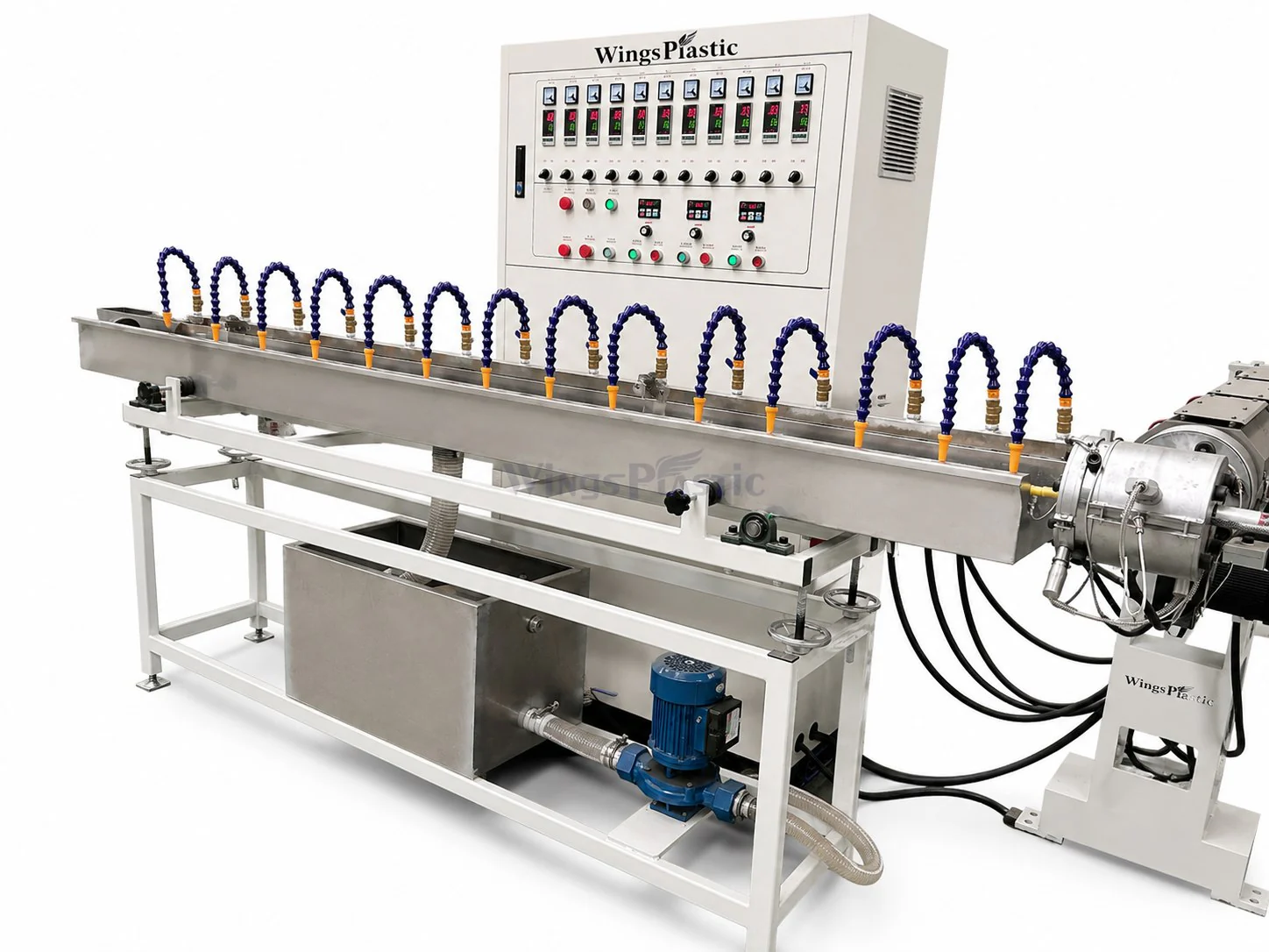 Inner layer cooling tank for PVC braided hose