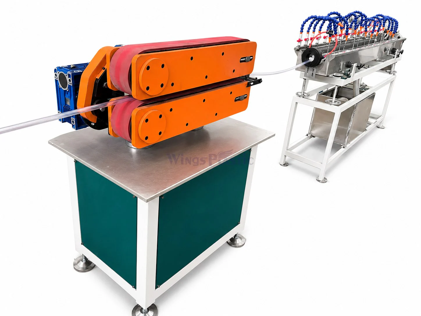 Inner layer haul-off machine for PVC reinforced hose