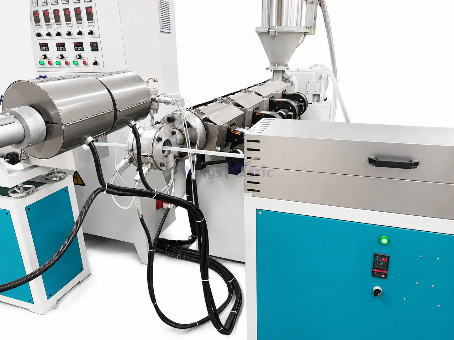 Outer layer single screw extruder for PVC reinforced hose