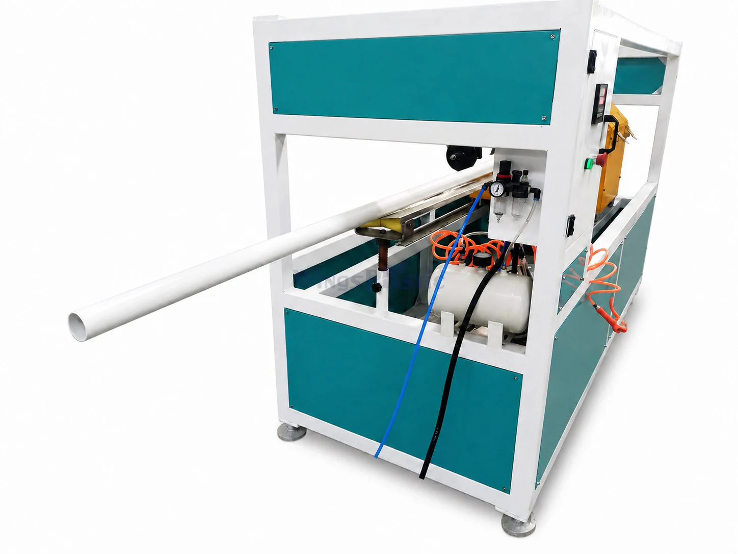 PVC rigid pipe cutting machine