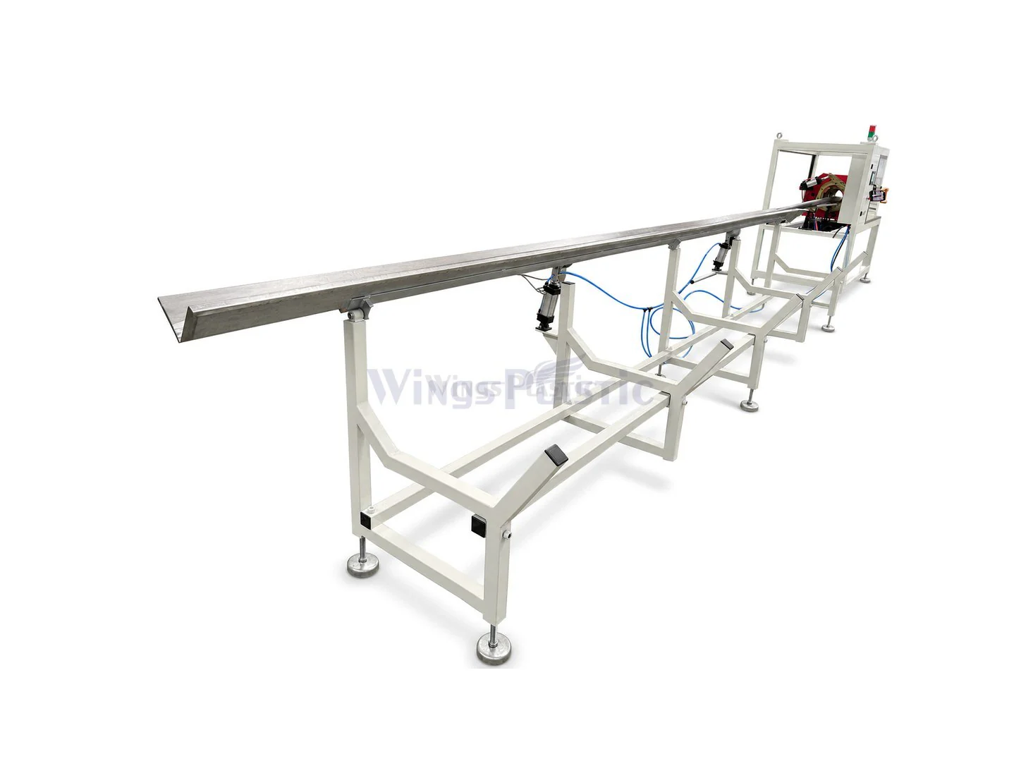 PVC rigid pipe stacker and tilting table
