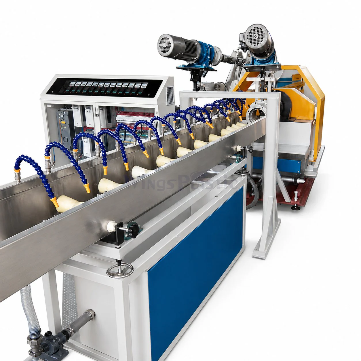 Cooling tank for PVC steel wire reinforced hose