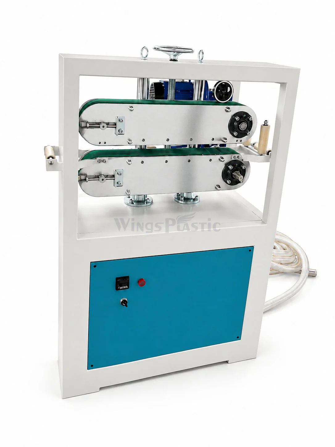 Haul-off machine for PVC steel wire reinforced hose
