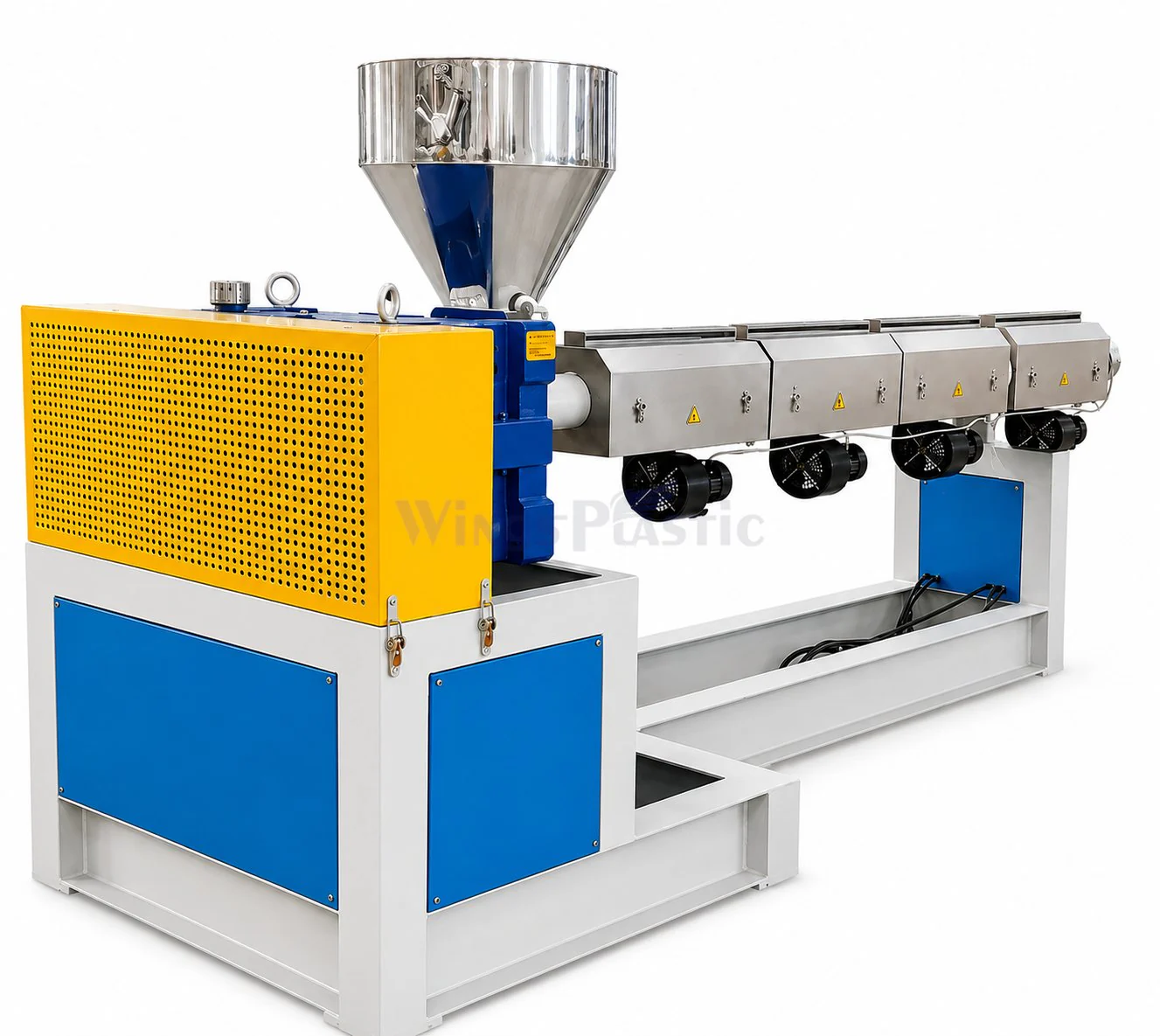 Single screw extruder for PVC steel wire reinforced hose